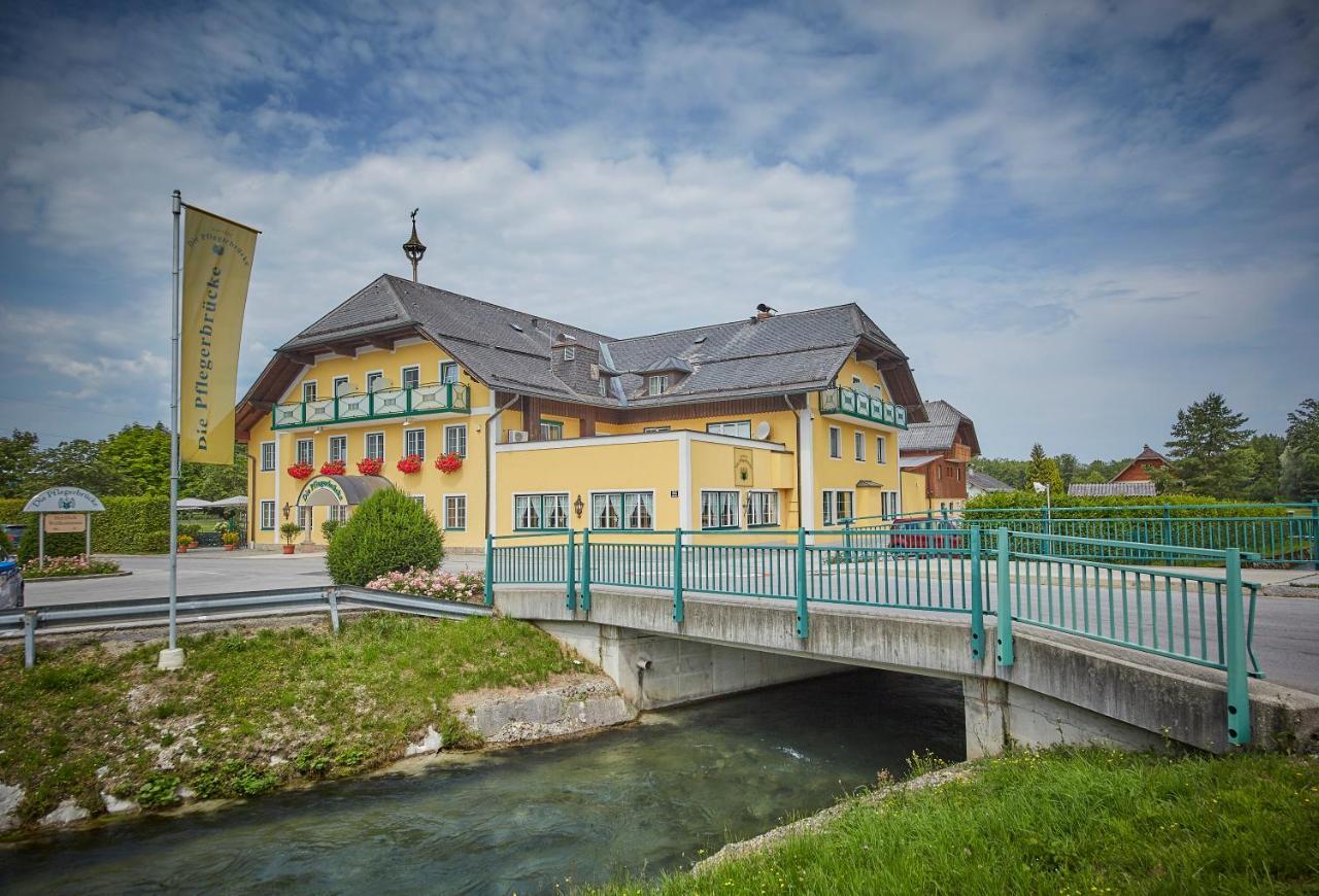 Hotel Die Pflegerbrücke Salzburgo Exterior foto